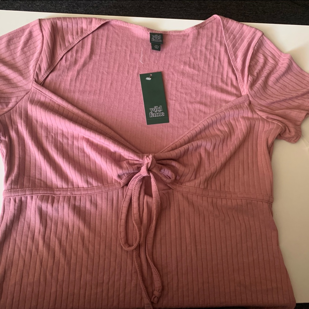 Pink body suit